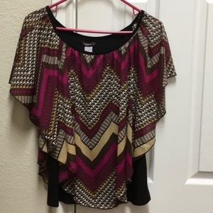 Cocomo Scarf Top Size S